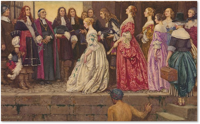 Daughters of the King, Les Filles du Roi, King Louis XIV, French Canadians, Province due Quebec