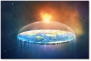flat earth, conspiracy theory
