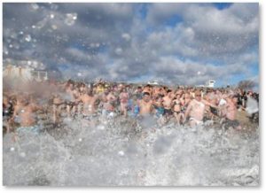 L Street Brownies, Polar Bear Plunge, New Year's Day, Boston's five first events
