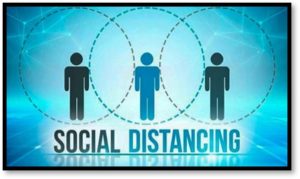 social distancing, Covid-19, flattening the curve, infection rate