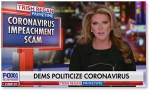 Fox News, Trish Regan, coronavirus hoax, fake news