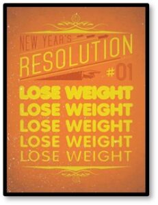 Resolution Lose Weight, New Year's Resolution, health, resolution