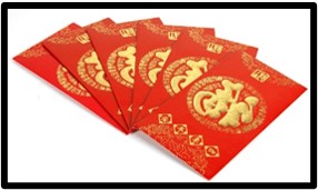 Chinese New Year, red envelopes, money, gift, Year of the Ox