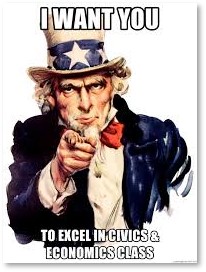 I want you to excel in Civics and Economics classes