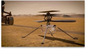 Ingenuity Helicopter, Mars, NASA