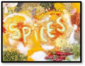 Spices, spice blends, sweet, savory, online resources
