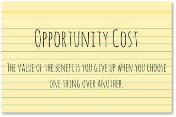 Opportunity Cost, Cost of war, benefits, choices