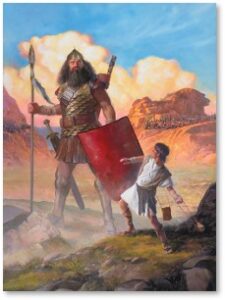 David and Goliath, Bible, giant skeletons, giants