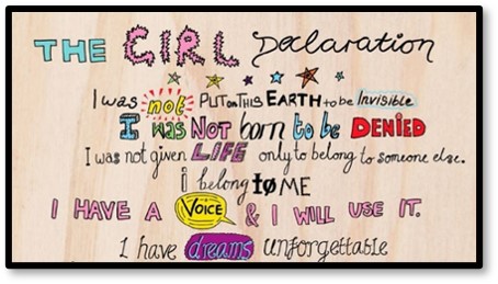 The Girl Declaration, International Day of the Girl,