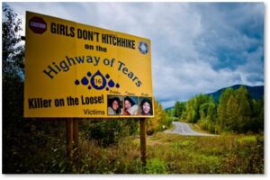 Highway of Tears, British Columbia, Indigenous women, statistics