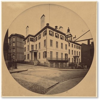 David Sears Mansion, Somerset Club, Somerset Street, Boston
