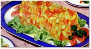Jell-O Fruit Salad, fifties, recipe, processed food