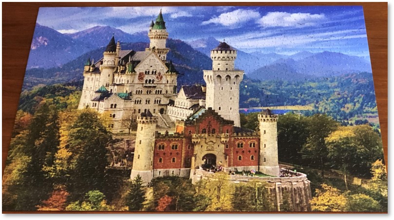 Neutschwanstein, German, Castle,puzzle