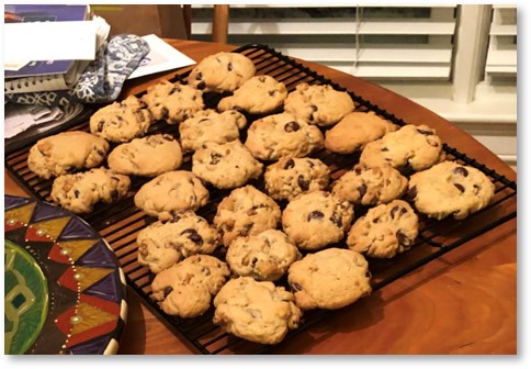 Toll House Cookies, Ghirardelli chocolate, baking