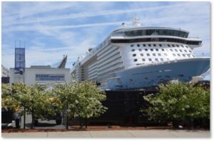 Cruise Ship, Boston Cruise Port, Raymong Flynn Cruiseport, Black Falcon Terminal