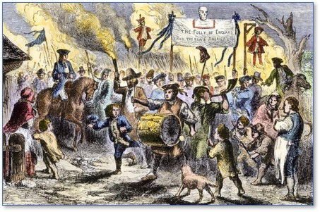 Stamp Act Riots, Boston, Andrew Oliver, Stamp Act, August 14 1765