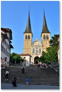 Hofkirche, St Leodegard, Lucerne, Baroque
