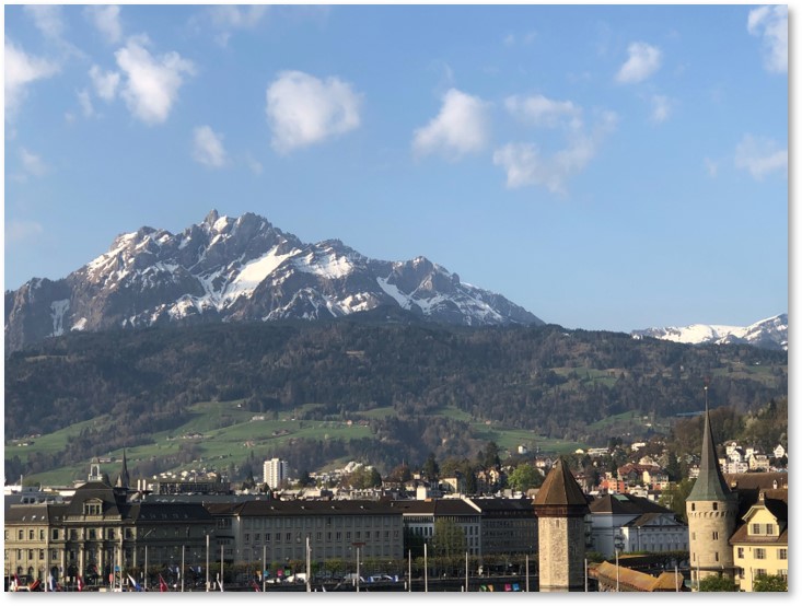 Lucerne with Mount Pilatus