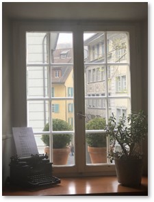 Valentino, Restaurant, Lucerne, Switzerland, window