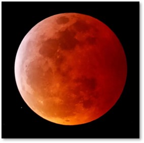 Super flower blood moon, total lunar eclipse, 2022