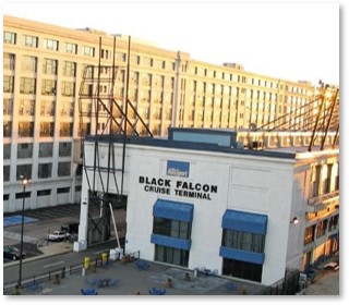 Black Falcon Terminal, Cruiseport, Innovation Design Building