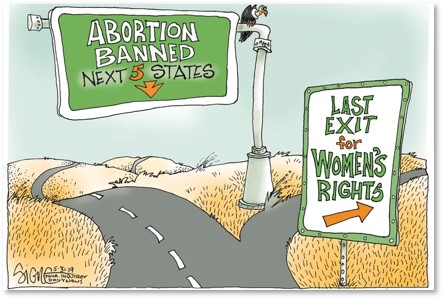 abortion, banned, travel, Red States, women's rights