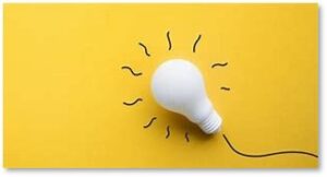 Lightbulb, thought leader, ideas