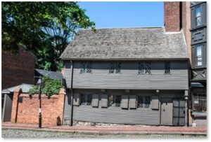 Paul Revere House, Boston, North Square English Post-Medieval, 