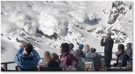 Force Majeure, movie, avalanche, disaster