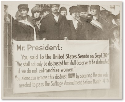 Women's Suffrage, protesters, arrested, 1919, Boston
