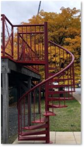Spiral Stairs, Brian Skerry Park, North Atlantic Ship Repair, Drydock, Tide Avenue