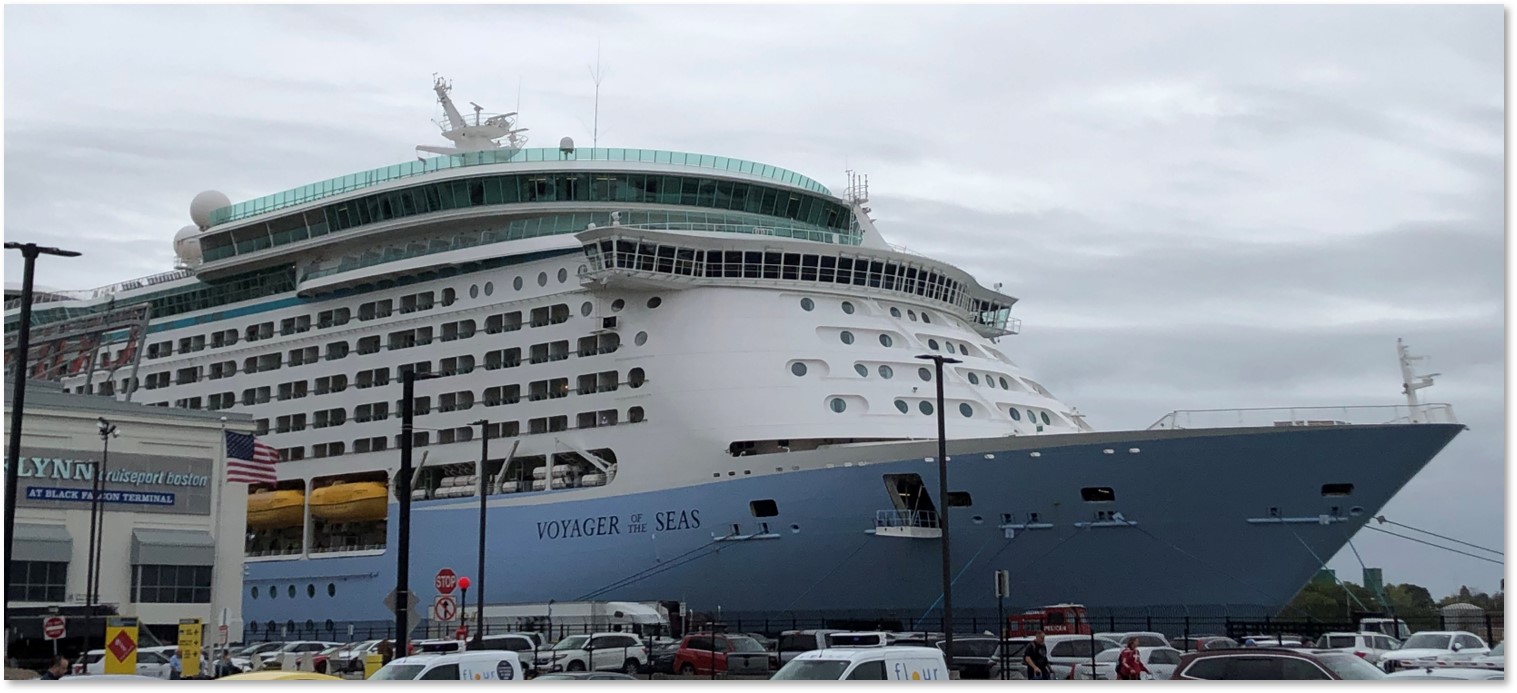 Voyager of the Seas, cruise ships, Seaport, Black Falcon Terminal, Flynn Cruiseport