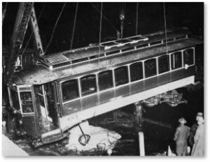 1916, Streetcar Disaster, Trolley Disaster, Fort Point Channel, Boston