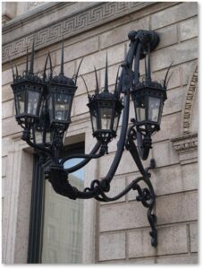 Lanterns, BPL, Boston Public Library, Charles Follen McKim, Copley Square, McKim Mead and White