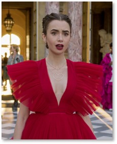 Emily in Paris, Netflix, Emily Cooper, Lily Collins, Worn on TV