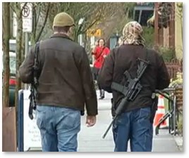 Men, assault weapons, open carry, KPTV