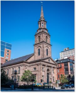 Arlington Street Church, Unitarian Universalist. Unitarian Trail, Boston By Foot, March 2023 Posts