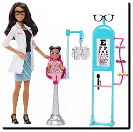 Barbie, Barbie Optometrist, Play Set, accessories