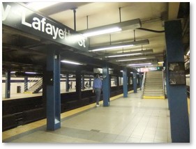 Lafayette Station, NYC Subway, homeless, Jordan Neely