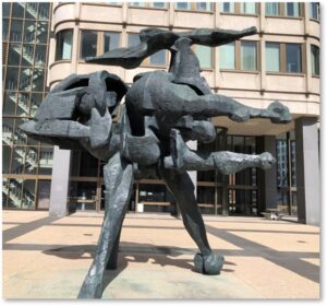 Thermopylae, Sculpture, Dimitri Hadzi, Government Center, art