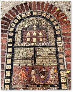 Boston Latin School, City Carpet, mosaic, School Street