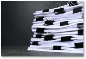 Epstein Files, stack of documents