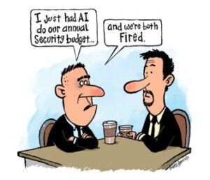 I just had ID do our annual security budget