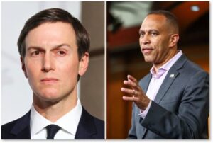 Jared Kushner, Hakeem Jeffries, talk to the enemy